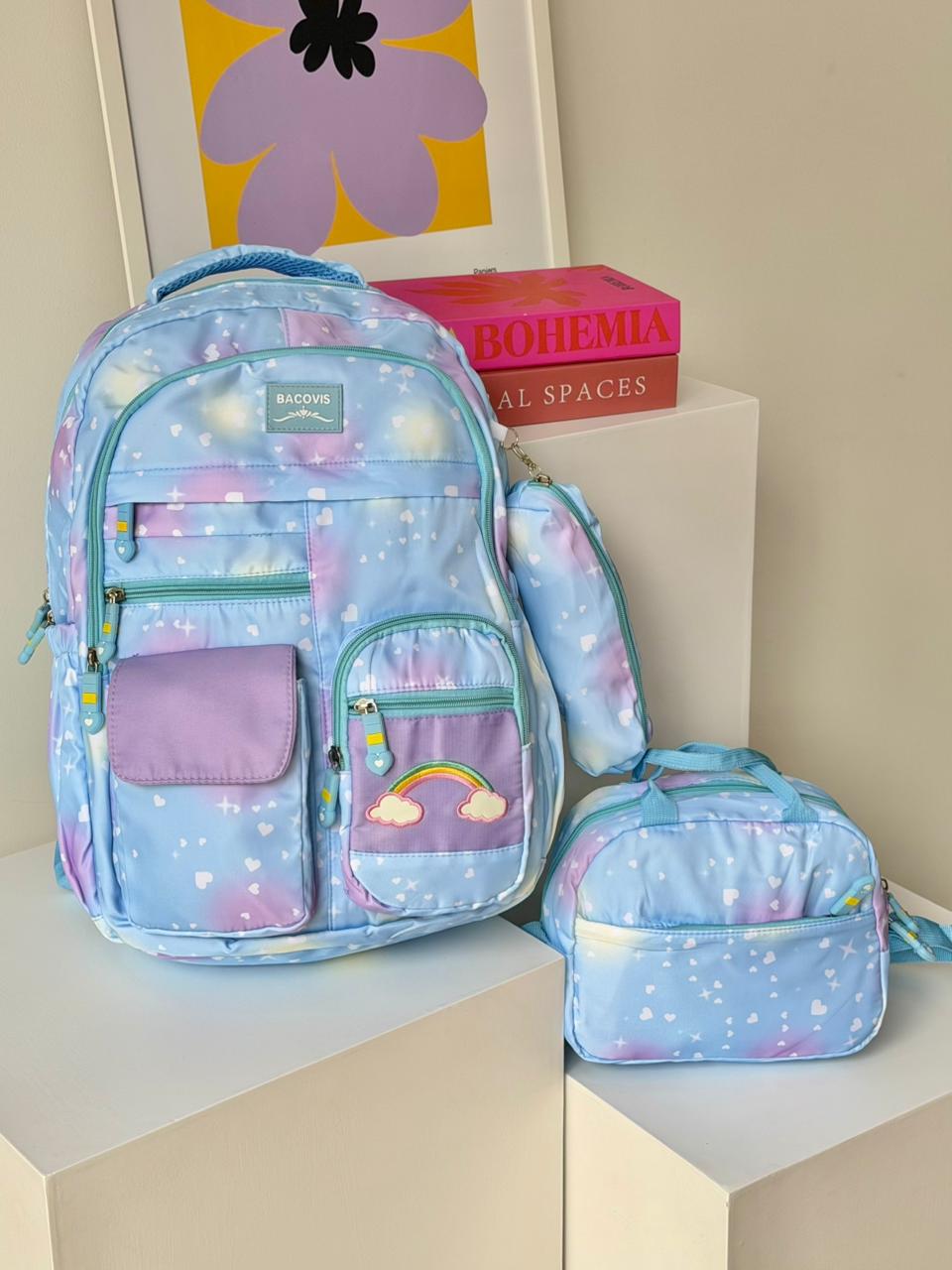 TRIO MORRAL ARCOÍRIS 🌈